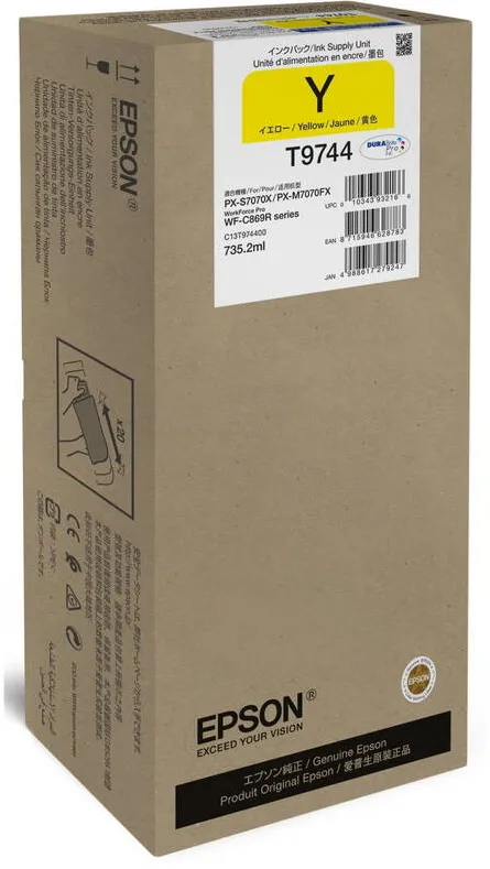 Cartus Imprimanta Epson WorkForce Pro WF-C869R Yellow XXL Ink Supply Unit