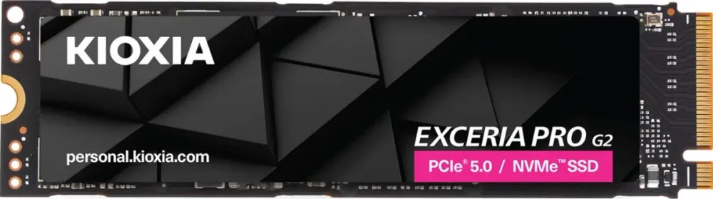SSD Kioxia KIOXIA EXCERIA PRO G2        1TB M.2 2280 PCIe 5.0   LVE10Z1T02G8