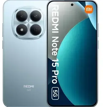 Smartphone Xiaomi Xiaomi Redmi Note 15 Pro (Glacier Blue) Dual SIM 6.83“ AMOLED 1220x2772/2.6GHz&2.0GHz/256GB/8GB RAM/Android 15/WiFi/BT/5G,MZB0M05EU