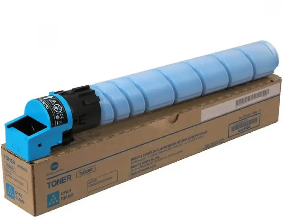 Toner imprimanta Konica-Minolta TN-328FC Cyan