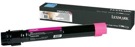 Toner imprimanta Lexmark MAGENTA C950X2MG 22K ORIGINAL C950DE