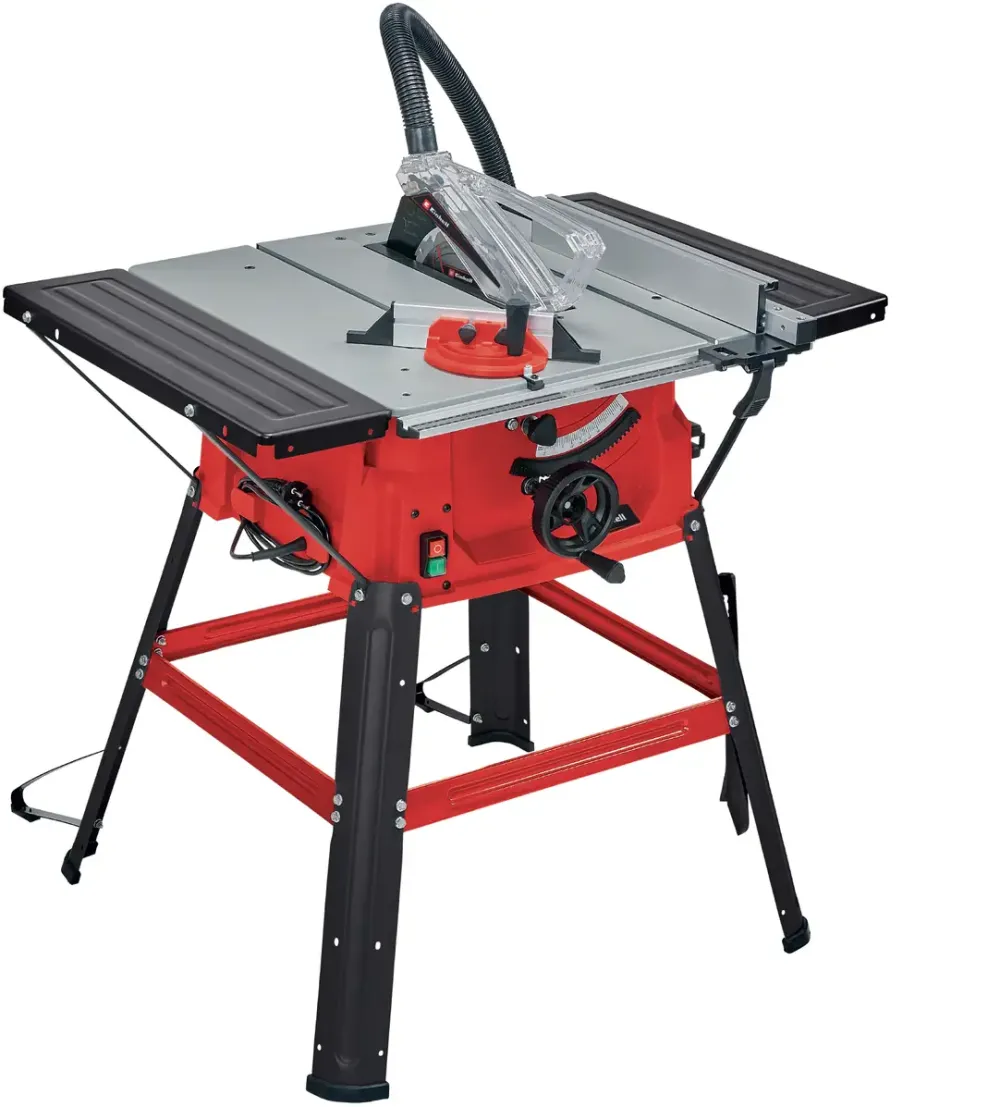 Einhell Ferastru circular cu masa TC-TS 2025/2 U, 1800 W, 5000 RPM, 250 mm diametru lama, opritor in cruce cu scala unghi (+/- 60°)