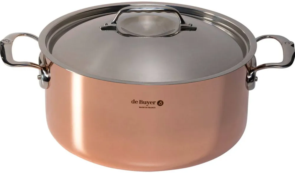 De Buyer Vas Pentru Gatit Prima Matera Saucepot copper/steel 28 cm induction