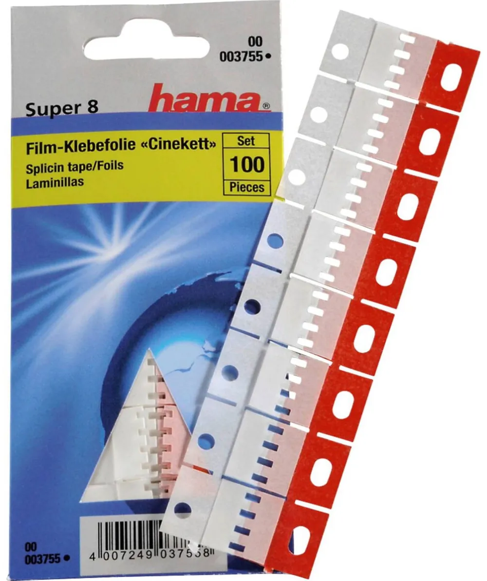 HAMA Accesoriu Foto/Video Hama Film Splicing Tape Cinekett S 8   100pcs               3755