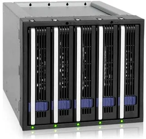 Enclosure ICY Dock Backplane 5x8,9cm SATAI-III in 3x5,25" MB155SP-B sw