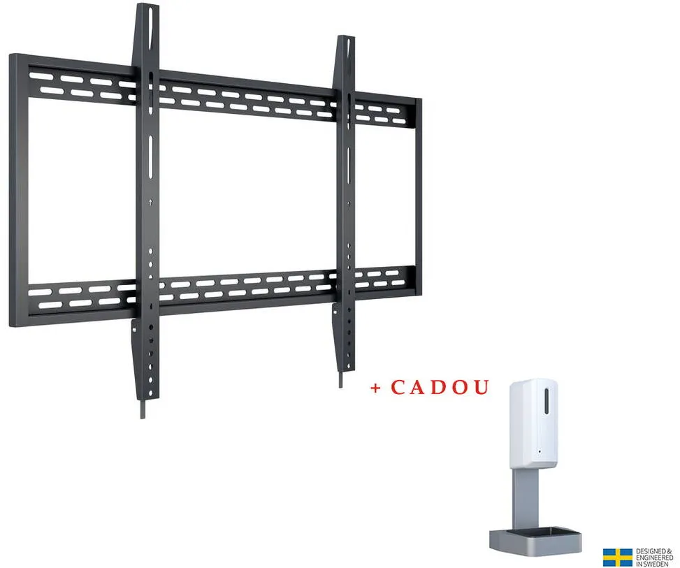 Suport TV / Monitor Multibrackets perete fix, MB-8823, diagonala 60"-100", max. 100kg, Negru