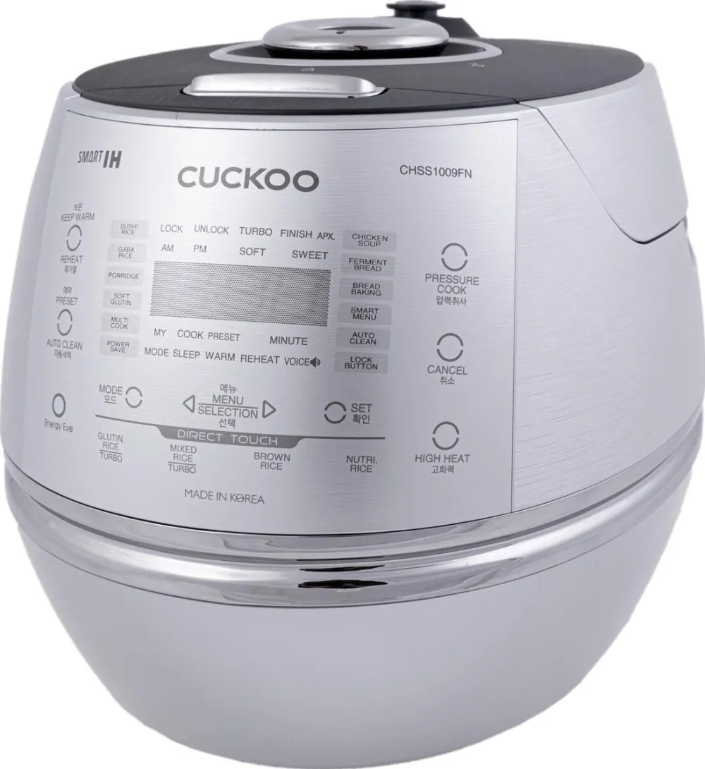 Cuckoo Rice Cooker 1,80l CRP-CHSS1009FN Inductie