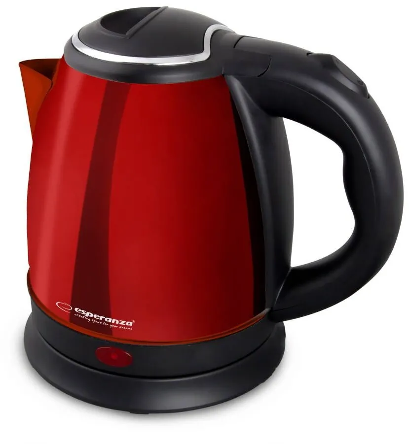 Esperanza EKK128R electric kettle Parana 1 L Black, Red 1350 W