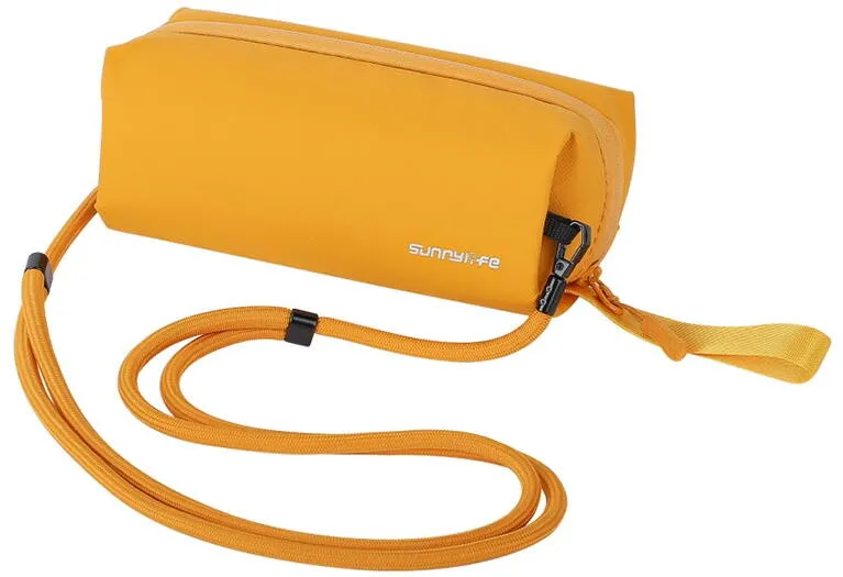 Sunnylife Storage Bag Sunnylife for DJI OSMO 360/ Insta360 GO Ultra/ OP 3/ action camera, smart phone (yellow)