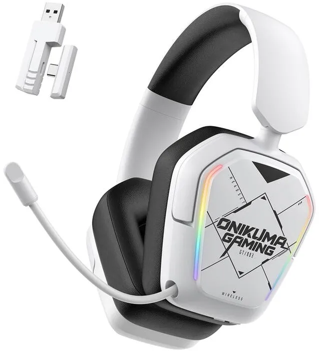 Casti Onikuma ONIKUMA GT883 headset BT (white)