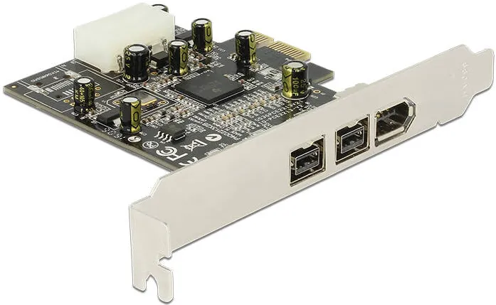 Adaptor DELOCK 89153, PCI Express card FireWire A / B video capture PCIe