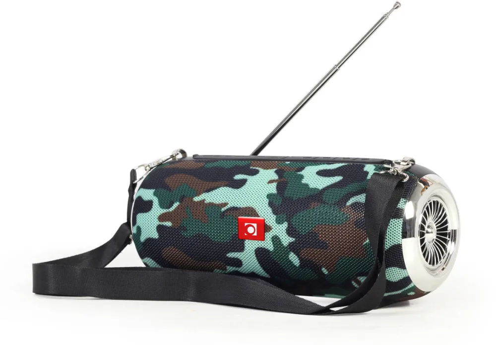 Gembird Boxa Portabila SPK-BT-17 portable Bluetooth with FM-radio, camo