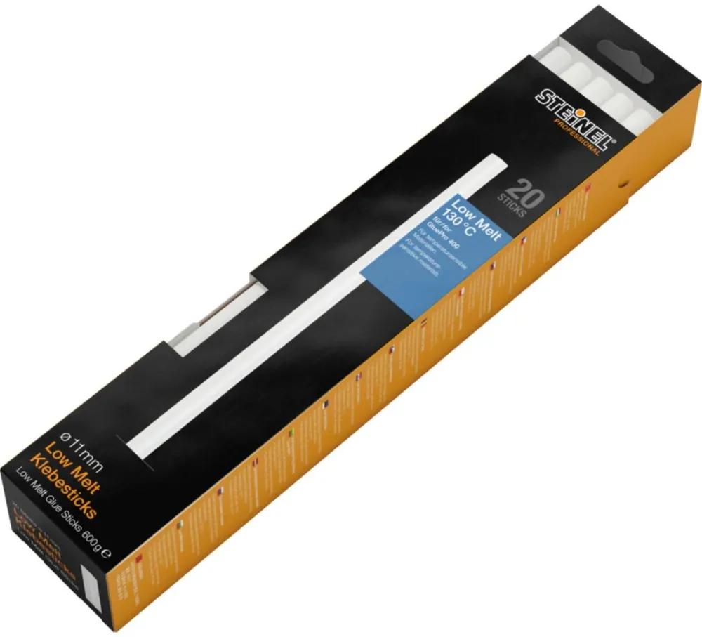 Steinel 1x20 Glue Sticks 11mm low melt 600G