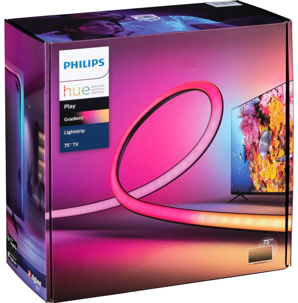 Philips Hue Play Gradient LED Lightstrip TV 75 Inch