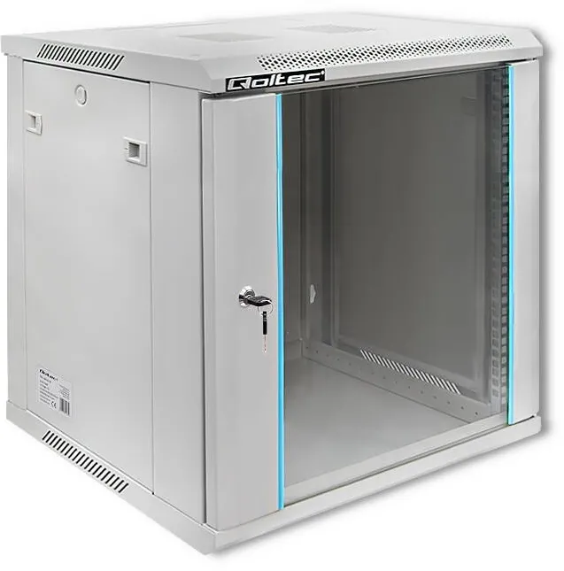 Rack QOLTEC cabinet 19" 12U, 600 x 450 x 635