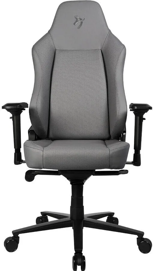 Scaun Gaming Arozzi Primo Full Premium Leather, Grey