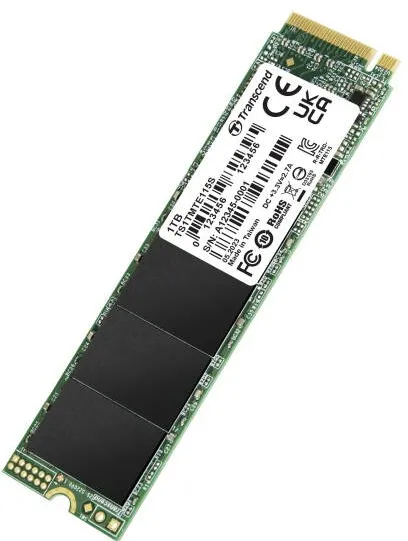 SSD Transcend 1TB M.2 MTE115S (M.2 2280) PCIe Gen3 x4 NVMe