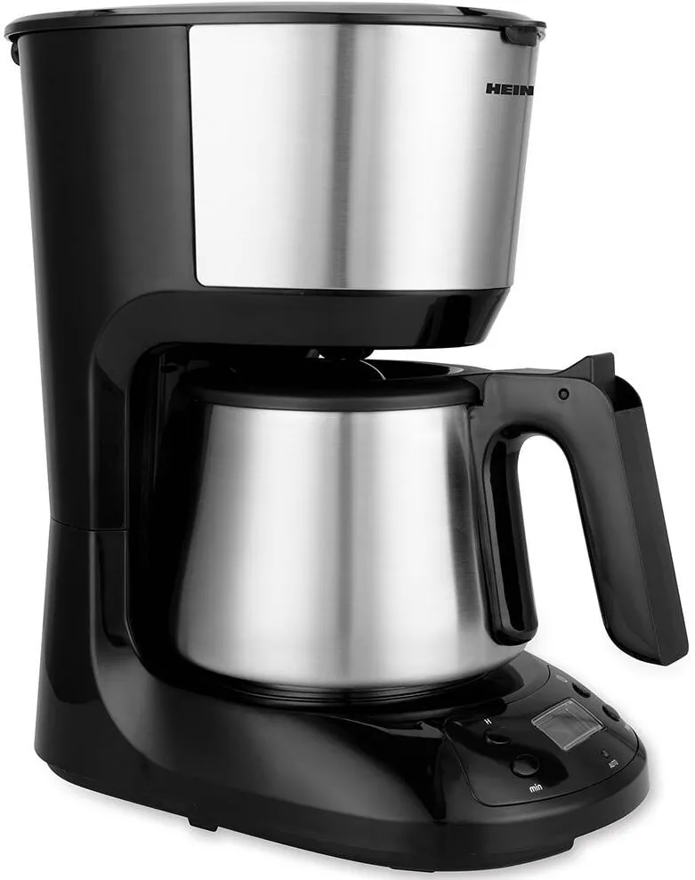 Cafetiera HEINNER digitala Armoure HCM-D750SSBK, 1.25L, 750W, LCD, Negru/Inox