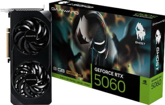 Placa Video GAINWARD RTX5060 Ghost OC 8GB GDDR7