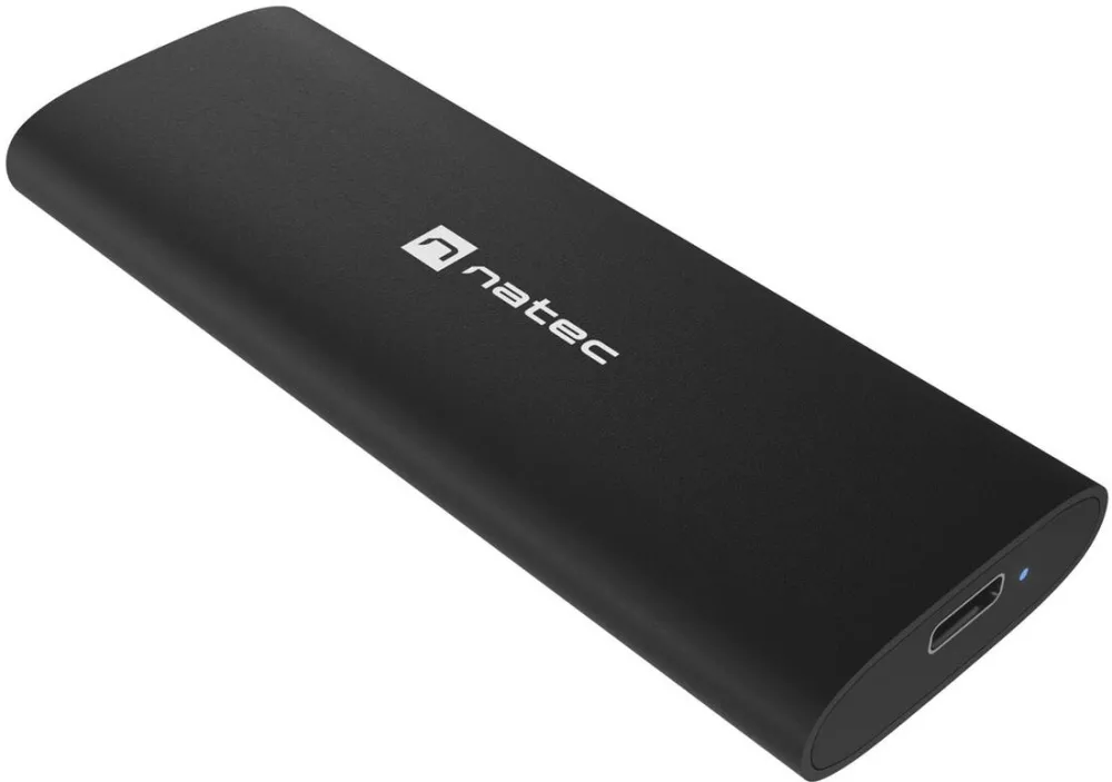 Rack Natec NKZ-2286 storage drive enclosure SSD enclosure Black M.2