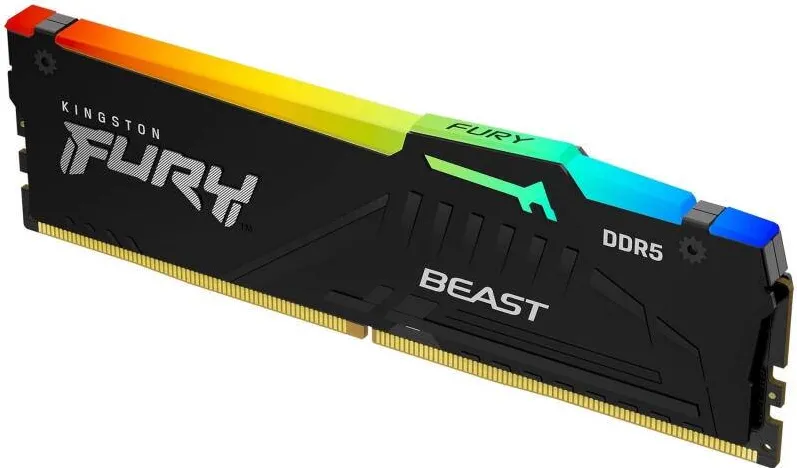 Memorie RAM Kingston Fury Beast RGB 32GB [1x32GB 5600MHz DDR5 CL36 DIMM]