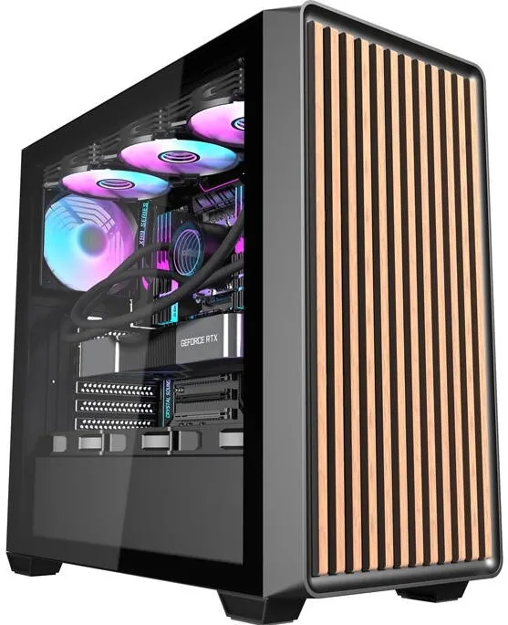 Carcasa PC Darkflash DS900WD (black) + 4 fans