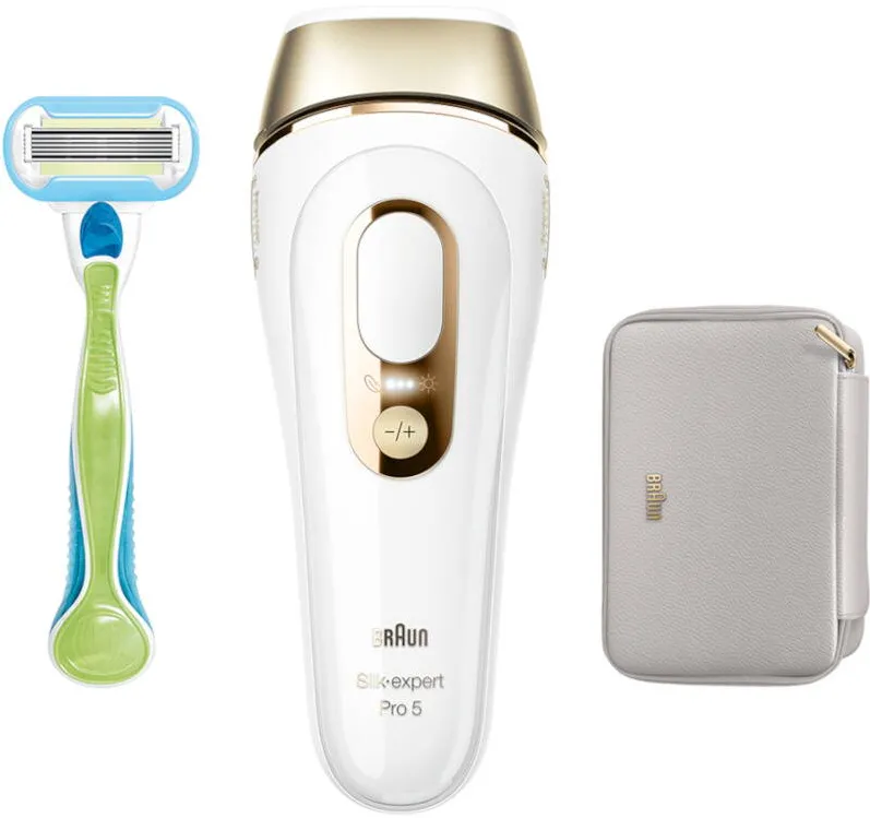Epilator BRAUN  IPL Silk-expert PRO 5 PL5052 + Aparat de ras Venus