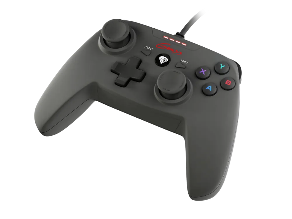 Gamepad Genesis P58 Gamepad for PS3/PC, Black, Wired