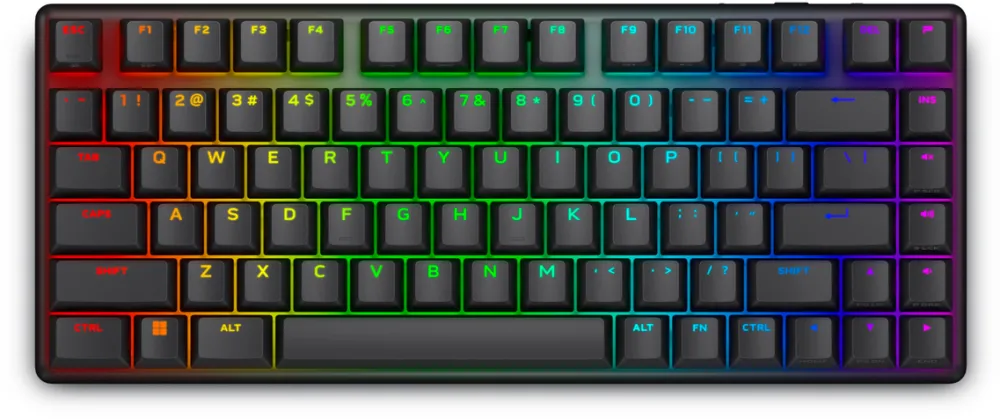Tastatura Dell Alienware Pro Wireless, US Layout, QWERTY, Dark Side of the Moon