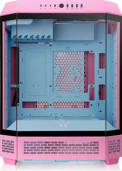 Carcasa PC Thermaltake The Tower 600 (pink, tempered glass x 3)
