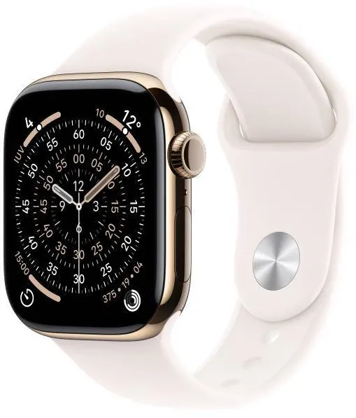 Smartwatch Apple AW S11 46 Cel Gold Titan LBlush Band S/M