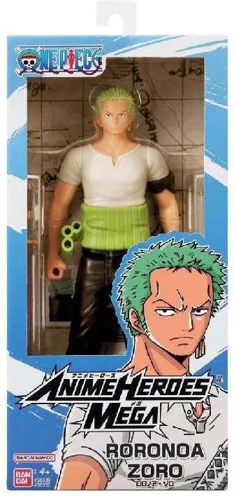 BanDai ANIME HEROES ONE PIECE MEGA - RORONOA ZORO