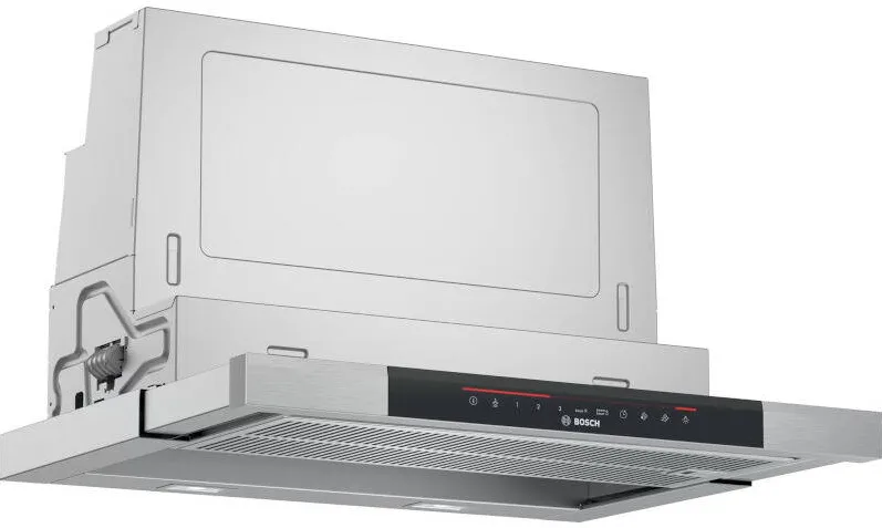 BOSCH Hota incorporabila telescopica DFS067K51, 5 trepte de putere, Putere de absorbtie 717 m3/h, 60 cm, Inox