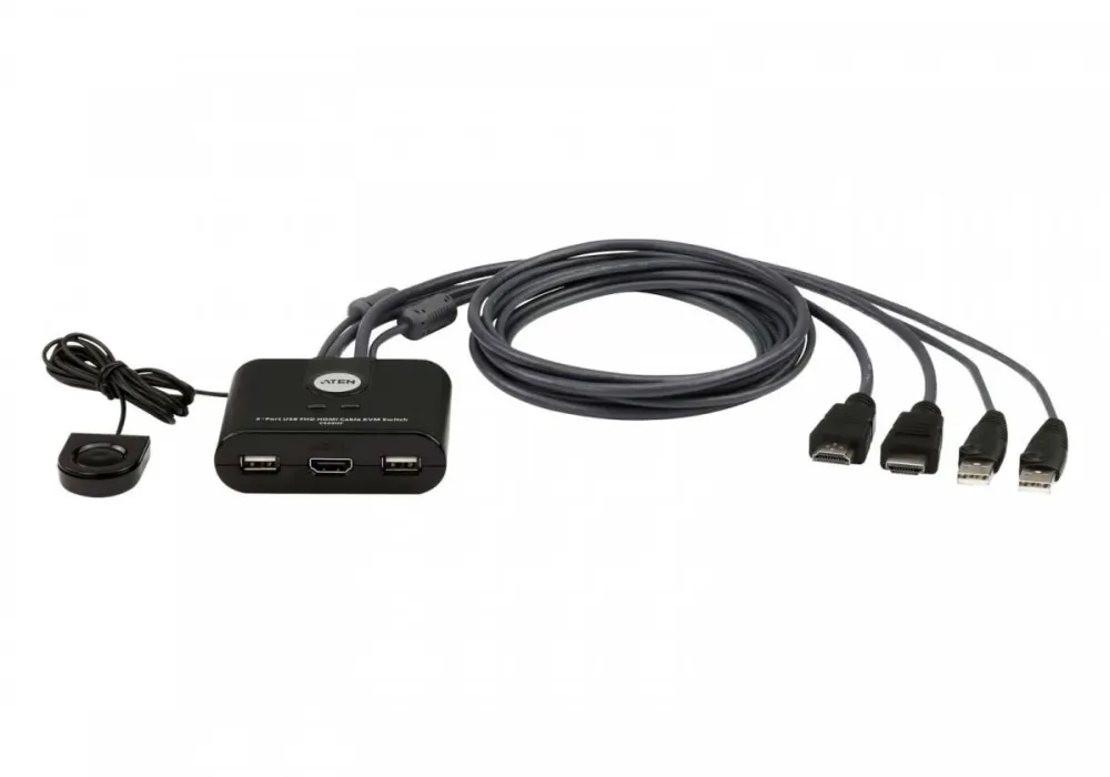 Switch KVM ATEN 2-port USB VGA FHD HDMI