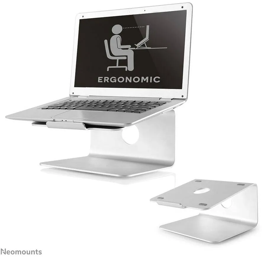 Suport TV / Monitor NEOMOUNTS Deskstand Laptop/IPAD Argintiu