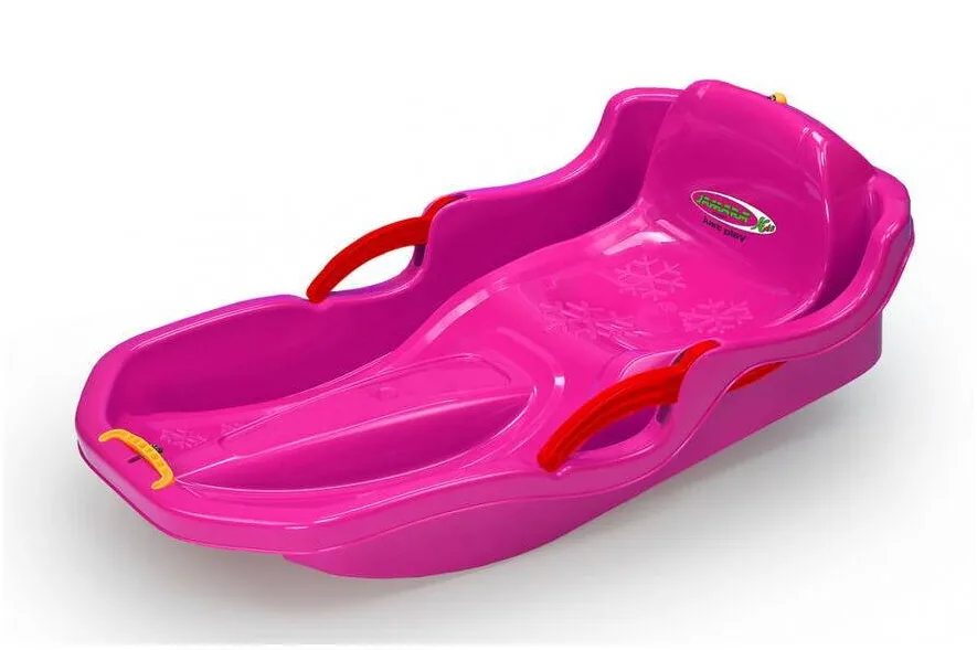 Jamara Snow Play Bob Comfort mit Bremse pink/3+