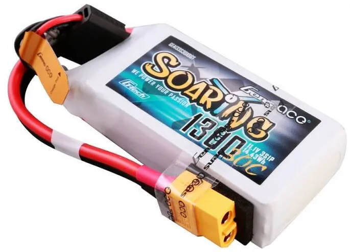 Acumulator Gens ace G-Tech Soaring 1300mAh 11.1V 30C 3S1P Lipo Batte