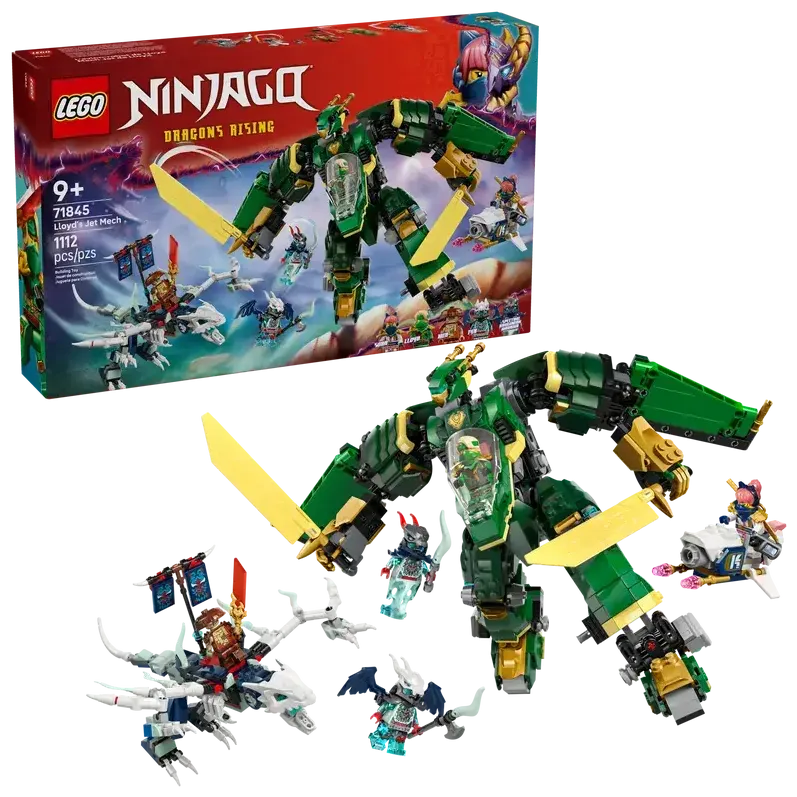 LEGO Ninjago 71845 Robotul-avion cu reactie al lui Lloyd