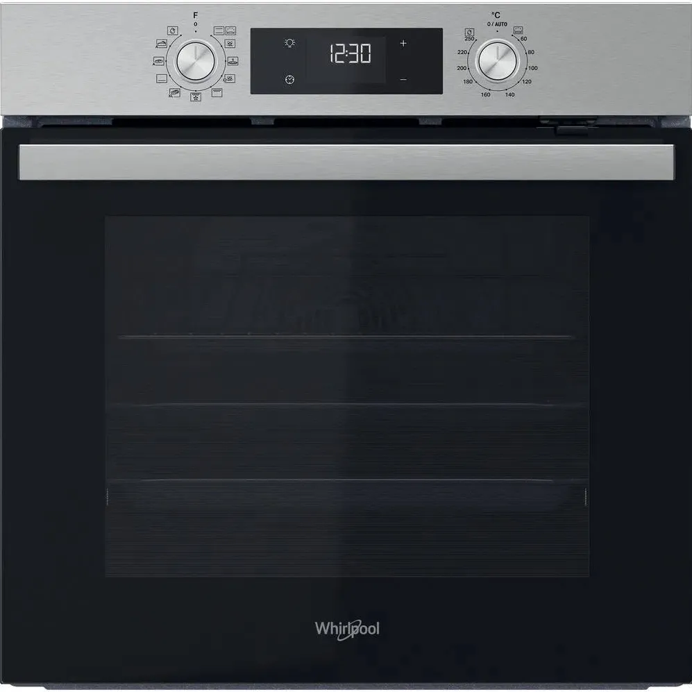 WHIRLPOOL Cuptor incorporabil OMR58HU1X, Clasa A+, Capacitate 71 l, Cook3, Maxi Cooking, Pizza, Smart Clean, Inox/Negru