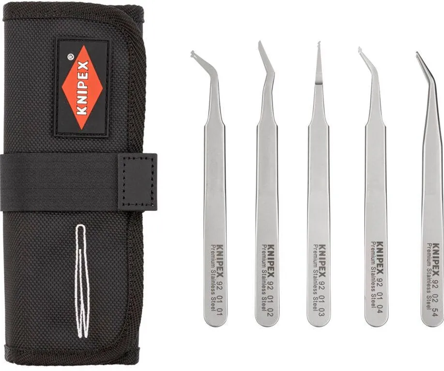 KNIPEX Set penseta de precizie 5 buc