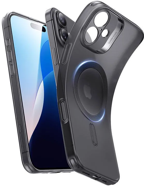 Husa protectie ESR Zero Clear HaloLock pentru iPhone 16 Plus negru