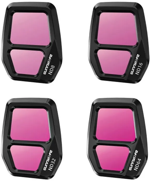 Sunnylife lens filter A3S-FI926 for AIR 3S 4pcs Mixture ND8+ND16+ND32+ND64
