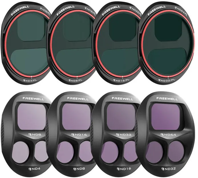 Freewell DJI Mavic 4 Pro Filters All Day (8 Pack)