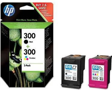 Cartus Imprimanta HP Pachet 300 Black + 300 3 culori
