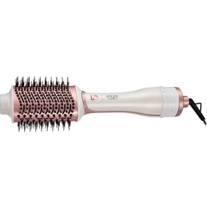 Adler Perie electrica 5 in 1 AD 2027, 1200 W, 2 setari de temperatura, 5 accesorii interschimbabile (Alb/Roz)