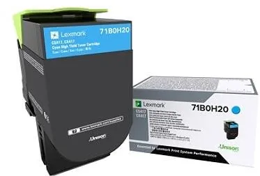 Toner imprimanta Lexmark 71B0H20 Cyan