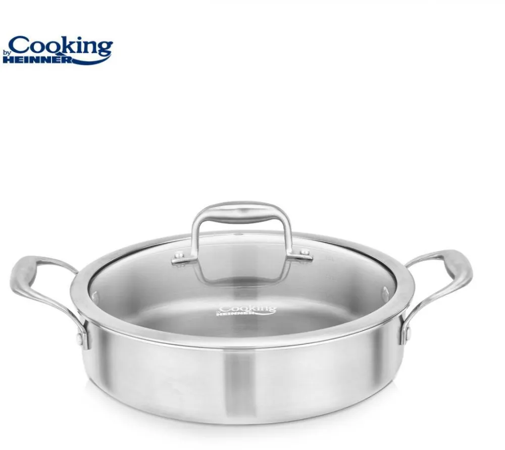 HEINNER Cratita INOX+capac 26X7CM, 3.5L, ATOMIC3