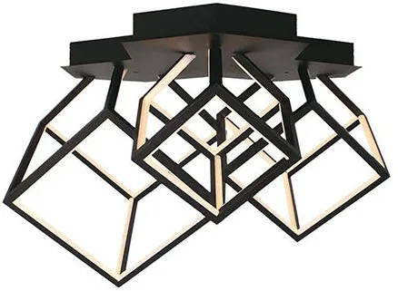 V-TAC Candelabru LED 46W 3000K 64.5X55X42CM - negru