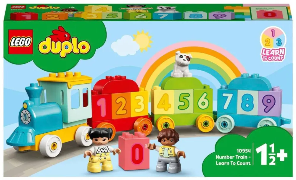 LEGO DUPLO Trenul cu numere – Invatam sa numaram 10954