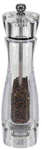 Peugeot VITTEL rasnita de piper Acryl transparent 23 cm